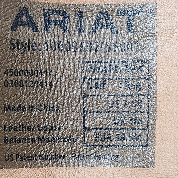 Ariat Heritage II Field Tall Black Riding Boot Zip Style 55001 Size 7.5 *Damaged - Picture 13 of 16